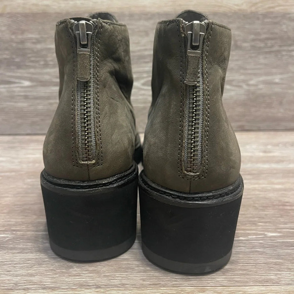 Eileen Fisher Casey‎ Taupe Tumbled Nubuck Chukka Bootie Size 8 - Picture 7 of 12